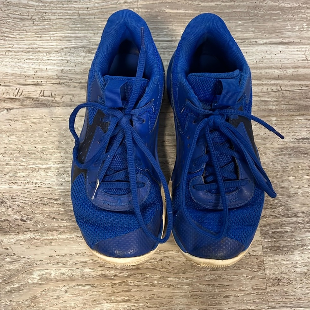 Under Armour blue kids shoes size 3Y